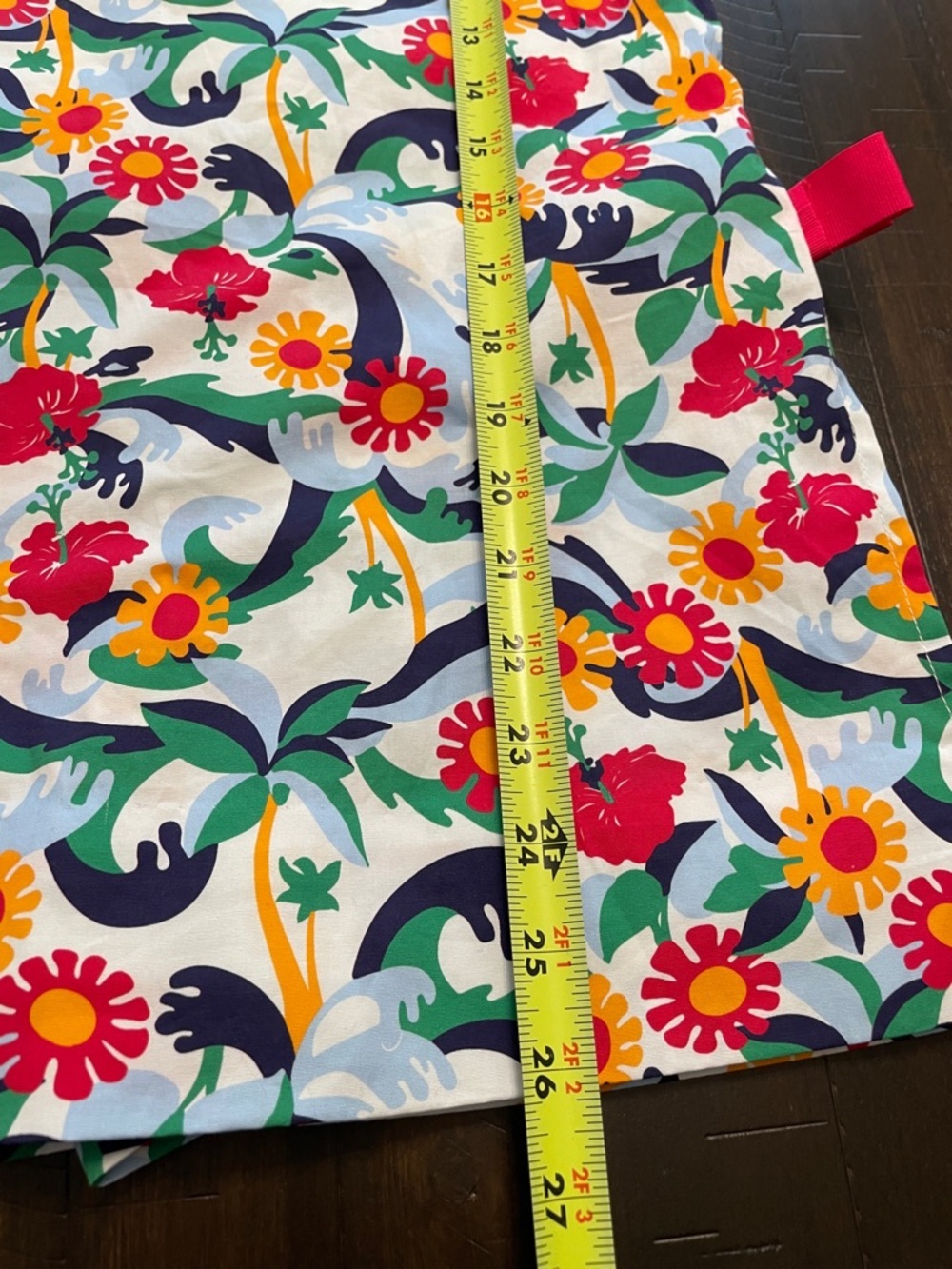 Classic Prep White Floral Shift Dress with shorts size 10 Girl - Picture 6 of 9